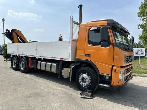 Volvo FM12-420 6x4 + KRAAN PALFINGER PK20002 - PLATEAU 7m20, Auto's, Vrachtwagens, Bedrijf, ABS, Airconditioning, Centrale vergrendeling