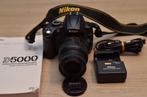 Nikon D5000 avec objectif 18-55 VR DX ED G, Enlèvement ou Envoi, Comme neuf, Reflex miroir, Nikon