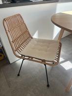 2x Eetkamerstoelen/tuinstoelen Westwing, Huis en Inrichting, Stoelen, Ophalen, Overige materialen, Twee, Bruin