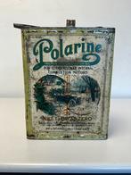 Polarine oud one gallon olie blik 1913 !, Reclamebord, Gebruikt, Ophalen of Verzenden