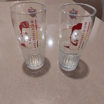 Diverse glazen (bier/wijn) beschikbaar voor biedingen
