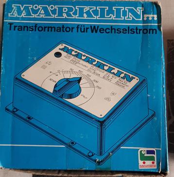 Marklin 6631 transfo Nouveau en ovp, Neuf, Enlèvement ou Envoi, Courant alternatif, Transformateur ou Alimentation