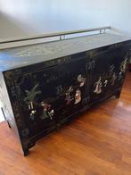 Traditionele Chinese dressoir met speksteen, Ophalen, Zo goed als nieuw