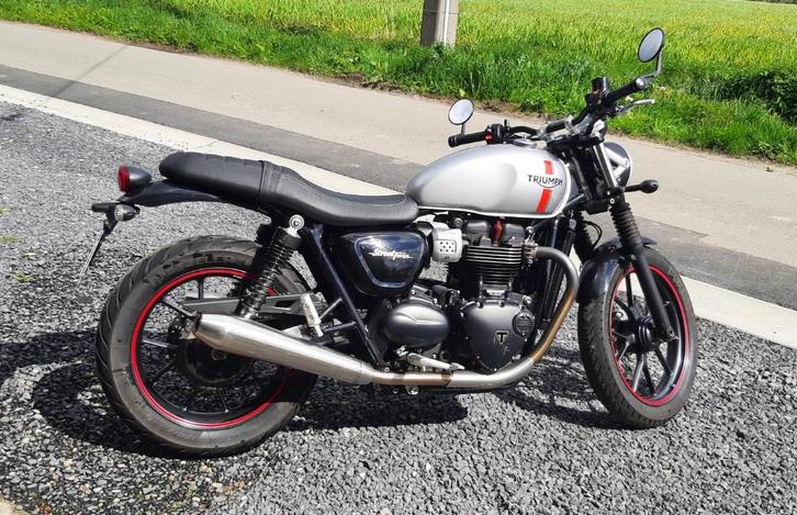Triumph Street Twin, Motoren, Motoren | Triumph, Particulier, Overig, meer dan 35 kW, 2 cilinders, Motorrijbewijs A, ABS, Ophalen