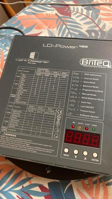 Briteq ld power 120 beschikbaar voor biedingen