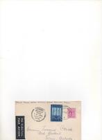luchtpostkaart België  Sabena Bxl-Wenen, 1940 tot 1960, Gelopen, Ophalen of Verzenden