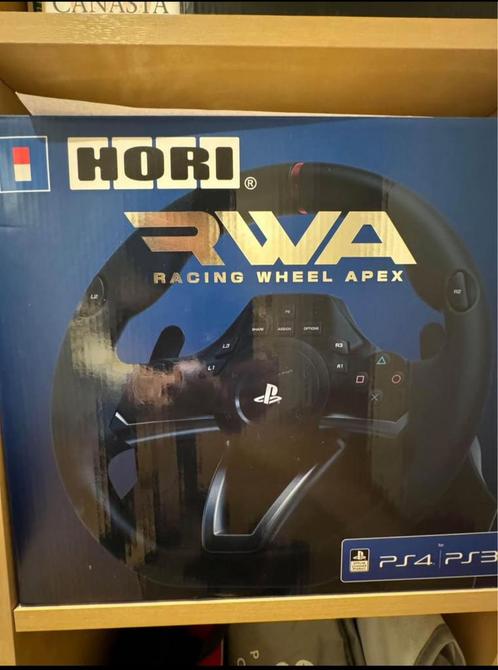 volant avec support et pédales - PS4/PS5, Games en Spelcomputers, Spelcomputers | Sony Consoles | Accessoires, Zo goed als nieuw