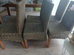 6 stoelen  voor 40eu, Huis en Inrichting, Stoelen, Ophalen, Bruin, Klassiek, Riet of Rotan