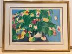 Originele litho van Walasse Ting, super mooi ingelijst, Antiek en Kunst, Ophalen of Verzenden