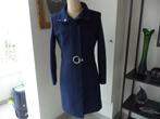 mantel Hugo Boss maat 38, Taille 38/40 (M), Enlèvement ou Envoi, Comme neuf, Bleu