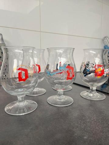 6 duvel glazen beschikbaar voor biedingen