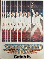 Saturday Night Fever poster, Ophalen of Verzenden, Film, Poster