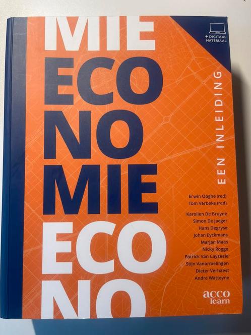Erwin Ooghe - Economie, een inleiding KUL, Boeken, Studieboeken en Cursussen, Zo goed als nieuw, Hoger Onderwijs, Ophalen of Verzenden