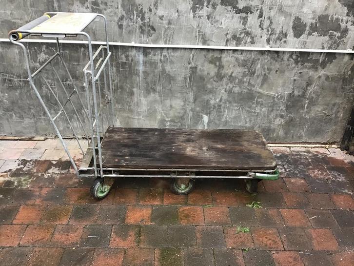 Transport kar industrieel, Doe-het-zelf en Bouw, Transportwagens, Zo goed als nieuw, Ophalen of Verzenden