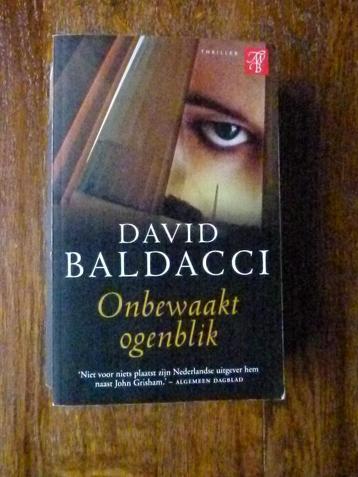 "Onbewaakt ogenblik" David Baldacci beschikbaar voor biedingen