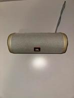 JBL Flip 4 Wit/Geel, Audio, Tv en Foto, Luidsprekerboxen, Ophalen, Zo goed als nieuw, JBL