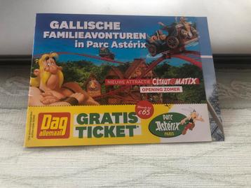 Gratis Ticket Parc Asterix