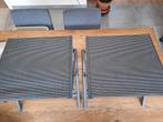 2 opvouwbare voetbankjes, Caravanes & Camping, Enlèvement, Comme neuf, Accessoire de mobilier de camping