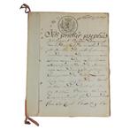 Document/akte - 1792, Ophalen of Verzenden