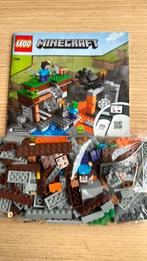 Lego Minecraft 21166, compleet, Ophalen of Verzenden, Gebruikt, Complete set, Lego