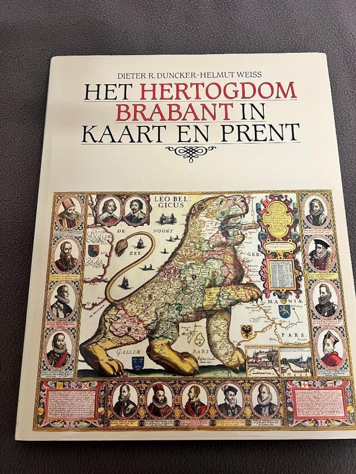Het Hertogdom Brabant in kaart en prent., Boeken, Geschiedenis | Stad en Regio, Gelezen, 15e en 16e eeuw, Ophalen of Verzenden