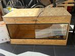 OSB terrarium 1m x 50 x 50, Ophalen, Zo goed als nieuw