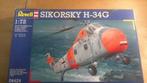 Sikorsky H-34G Revell 1/72, Hobby & Loisirs créatifs, Modélisme | Avions & Hélicoptères, Comme neuf, Revell, 1:72 à 1:144, Enlèvement ou Envoi