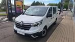 Renault Trafic Dubbele cab. 130 Pk, GPS, cam, schuifdeur L+R, Auto's, Renault, Voorwielaandrijving, Stof, Euro 6, 4 cilinders