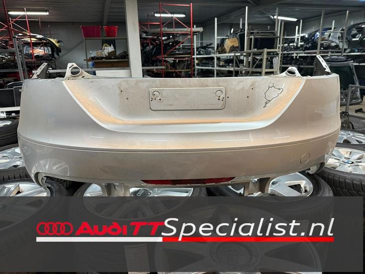 Gebruikte achterbumper zilvergrijs LY7W Audi TT MK2 8J, Auto-onderdelen, Carrosserie, Bumper, Audi, Achter, Gebruikt, Herkomst onderdeel bekend