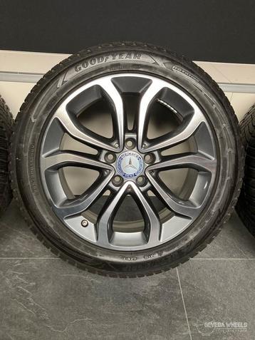 17” originele Mercedes C W205 velgen + winterbanden breedset beschikbaar voor biedingen