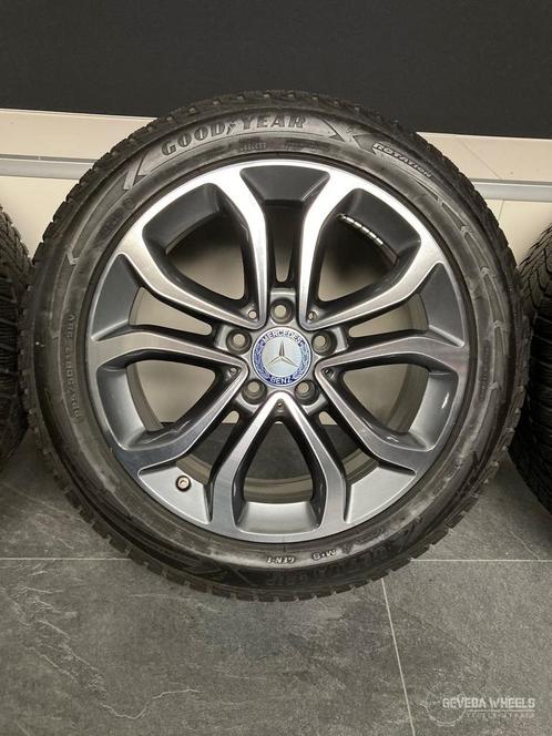 17” originele Mercedes C W205 velgen + winterbanden breedset, Auto-onderdelen, Banden en Velgen, Banden en Velgen, Winterbanden