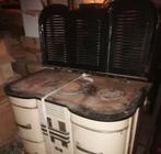 Emaille kookfornuis antiek, Ophalen