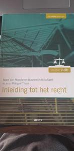Inleiding tot het recht, Boeken, Studieboeken en Cursussen, Ophalen of Verzenden, Nieuw, Hogeschool, Mark Van Hoecke; Boudewijn Bouckaert