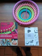 Breien met breiringen met boek samen 10 €, Hobby en Vrije tijd, Breien en Haken, Ophalen of Verzenden, Breien