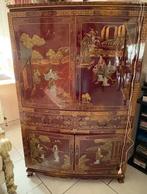 Chinese handbeschilderde kast – Chinoiserie stijl, Ophalen