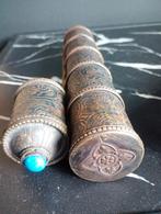 Antieke standaard voor boeddhistische gebedsrollen uit Tibet, Antiek en Kunst, Ophalen of Verzenden