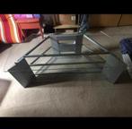 Glazen TV tafel, Ophalen, Zo goed als nieuw