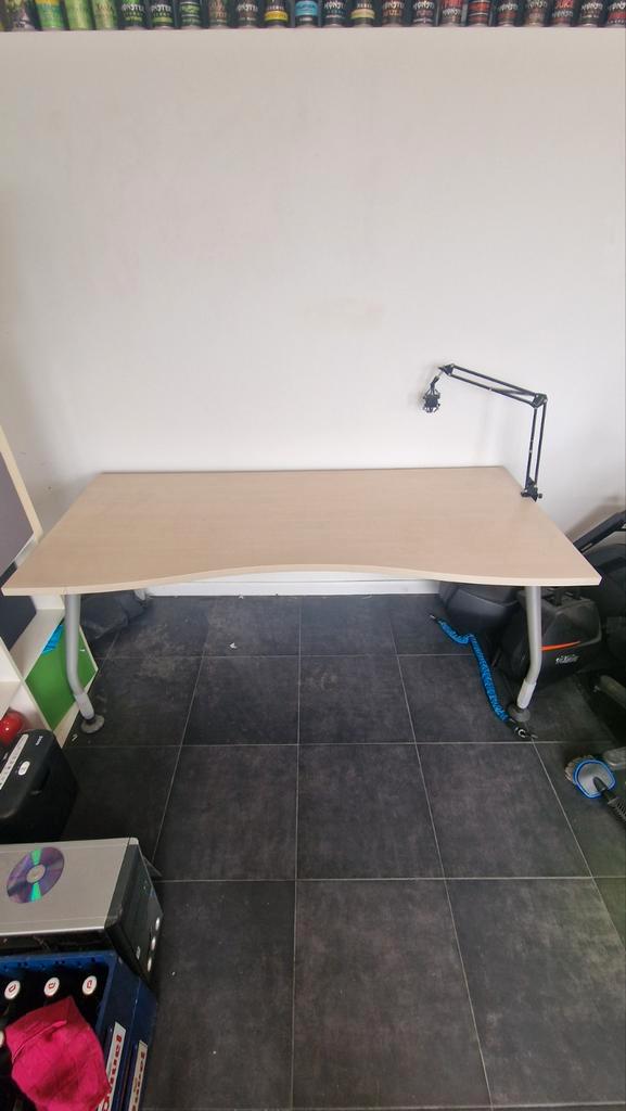 Table de bureau réglable professionnelle, Maison & Meubles, Bureaux, Comme neuf, Bureau, Réglable en hauteur, Enlèvement