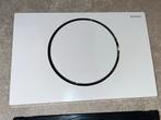 Geberit Sigma10 bedieningsplaat, glanzend wit + chromen ring, Doe-het-zelf en Bouw, Ophalen of Verzenden, Zo goed als nieuw, Koper