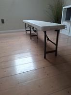 Canapé de camping pliable blanc, Caravanes & Camping, Enlèvement, Comme neuf, Chaise de camping