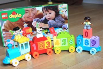LEGO DUPLO Getallentrein Leren Tellen - zo goed als nieuw beschikbaar voor biedingen