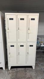 Lockerkasten metalen vintage, Maison & Meubles, Armoires | Casiers, Enlèvement, Utilisé, Perfect onderhouden!