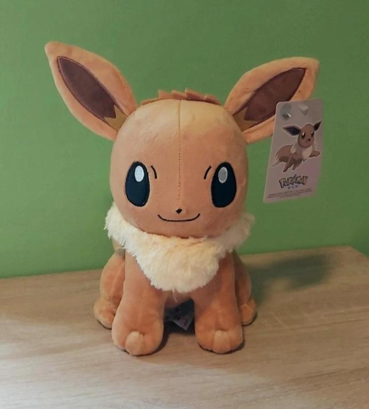 Eevee Knuffel 25cm, Kinderen en Baby's, Speelgoed | Knuffels en Pluche, Nieuw, Overige typen, Verzenden