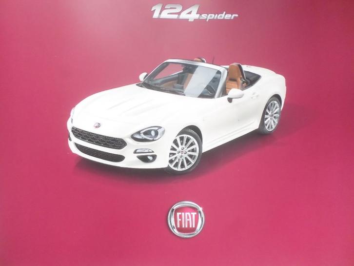 Fiat 124 Spider Brochure, Boeken, Auto's | Folders en Tijdschriften, Ophalen of Verzenden