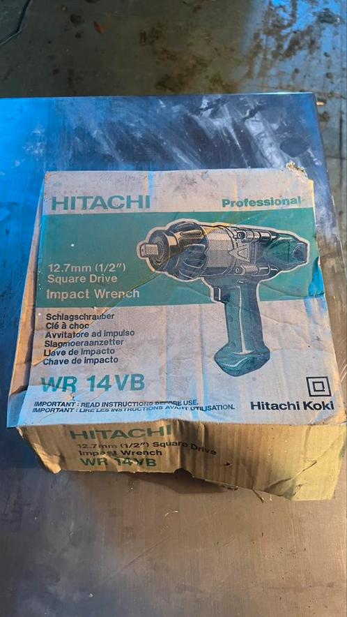 Slagmoersleutel Hitachi, Doe-het-zelf en Bouw, Gereedschap | Boormachines, Zo goed als nieuw, Ophalen