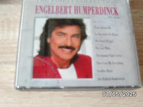 Een dubbele CD van Engelbert Humperdinck, the finest collect, Cd's en Dvd's, Cd's | Pop, Zo goed als nieuw, 1960 tot 1980, Verzenden