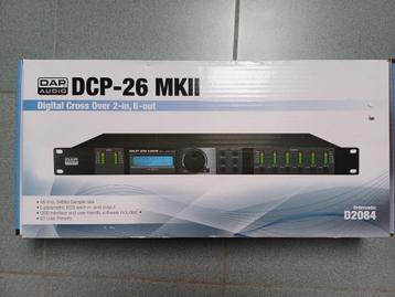 te koop DAP audio dcp-26 mk2  digitale cross over 2in/6out