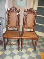 2 antieken stoelen, Antiquités & Art, Antiquités | Meubles | Chaises & Canapés, Enlèvement