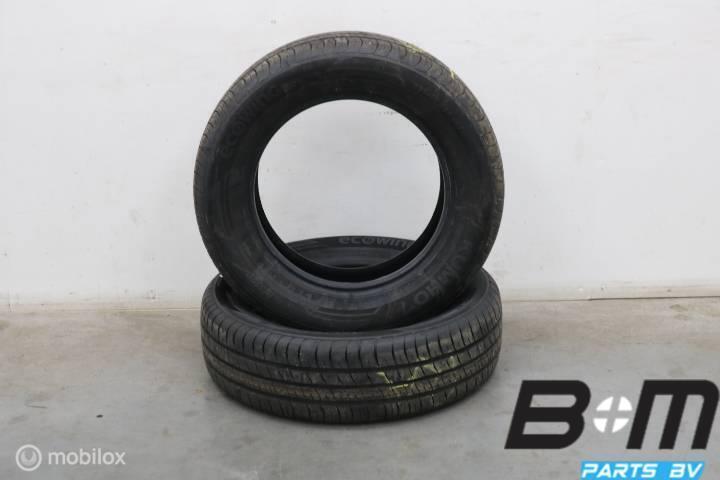 2 x 1756514 86T Kumho Ecowing ES01 DEMO 175 65 14, Auto-onderdelen, Banden en Velgen, Band(en), Gebruikt