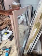 Pvc raam  (kiepraam) wit, Doe-het-zelf en Bouw, Glas en Ramen, Ophalen, Zo goed als nieuw